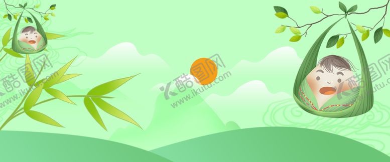 编号：79103506241017507345【酷图网】源文件下载-粽子banner
