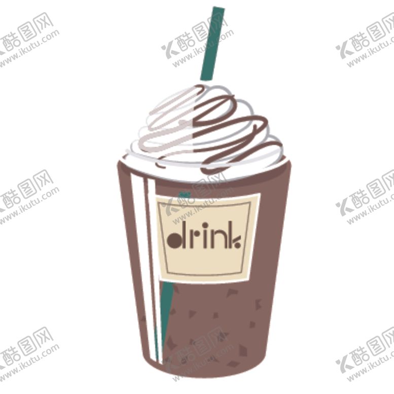 编号：78862910091606296917【酷图网】源文件下载-夏日冷饮矢量插画