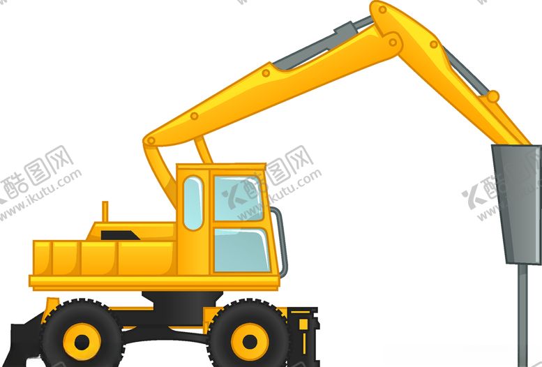 编号：45675110090508235235【酷图网】源文件下载-工程车