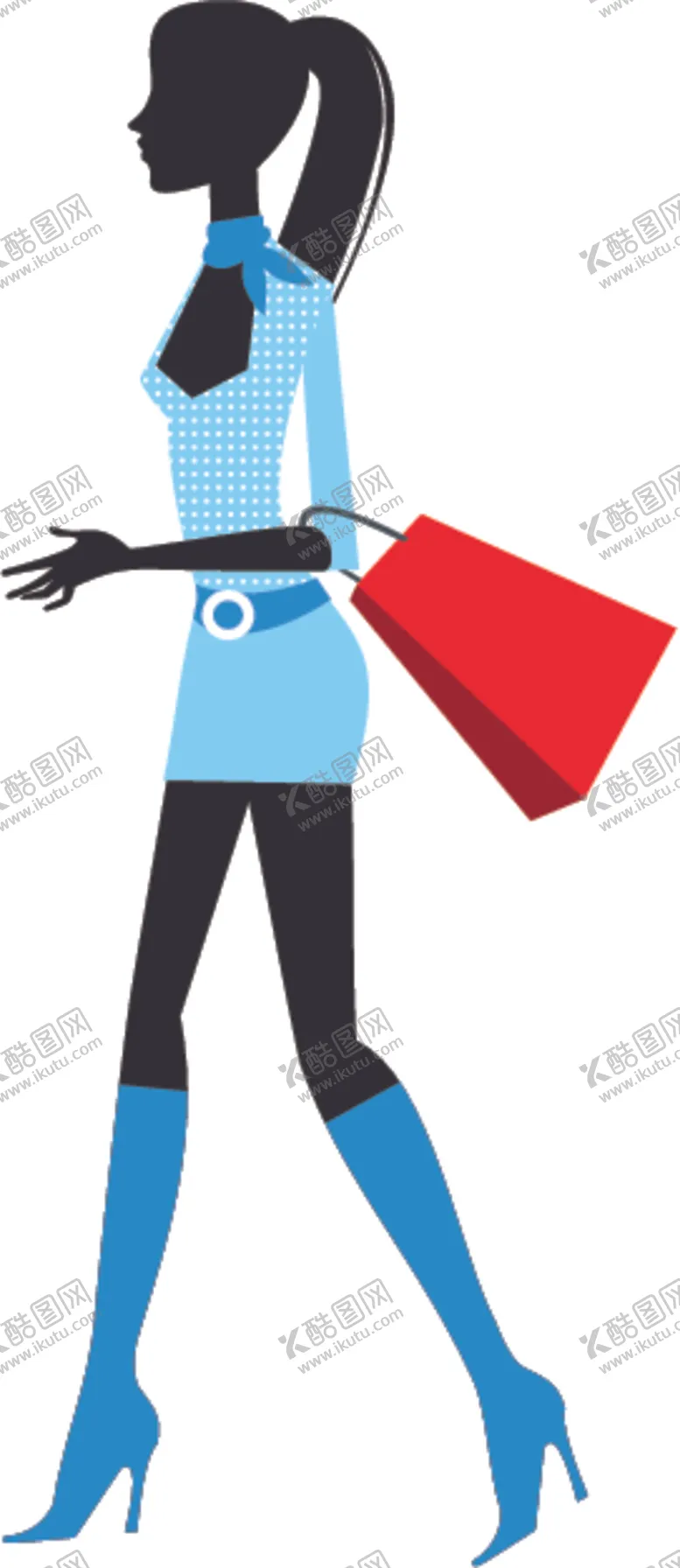 编号：53907105020656362809【酷图网】源文件下载-时尚购物女人
