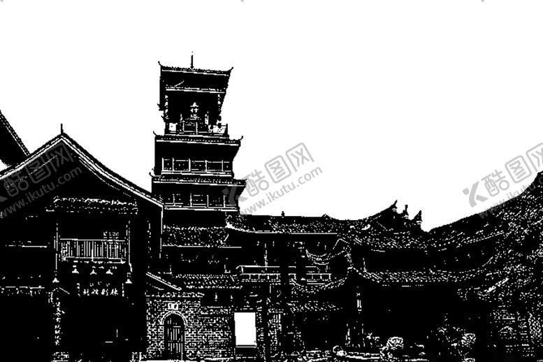 编号：95647010310808104458【酷图网】源文件下载-张家界布溪老水街