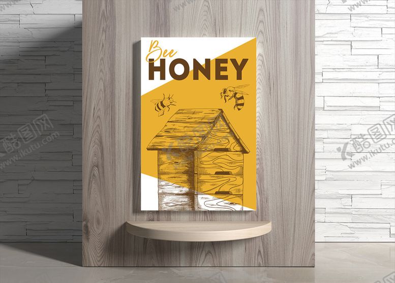 编号：38294209240526091494【酷图网】源文件下载-蜂蜜海报
