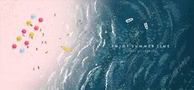 海滩