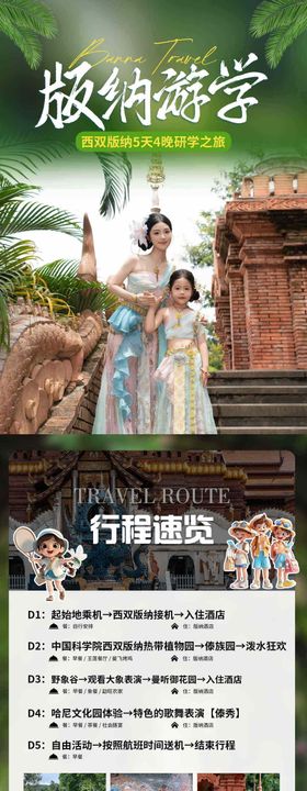 西双版纳行程美化