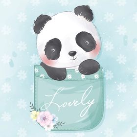 温馨浪漫儿童插画