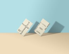 名片样机VI立体LGOO模板展示