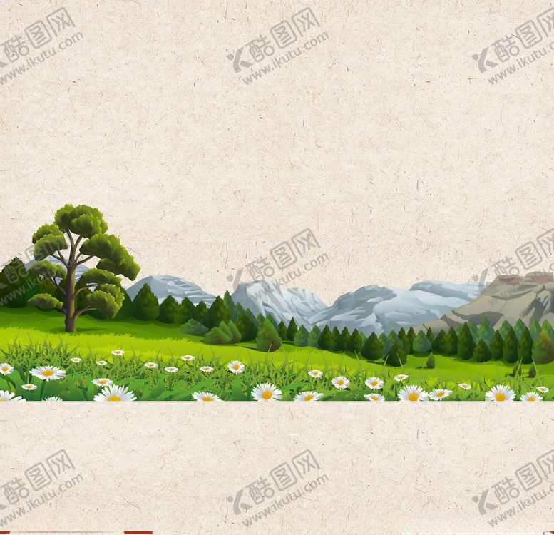 编号：63588809161141033365【酷图网】源文件下载-矢量景色自然风光手绘插画
