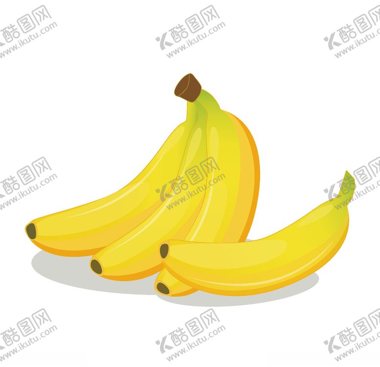 编号：95311006241507444967【酷图网】源文件下载-矢量卡通香蕉