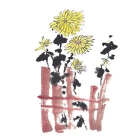 菊花装饰