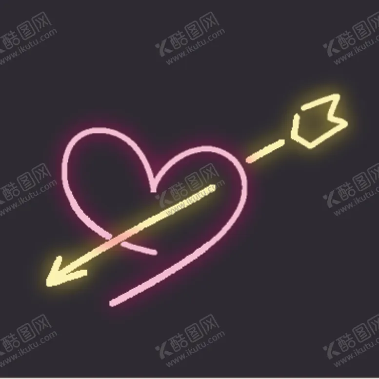 编号：26027206252303169066【酷图网】源文件下载-霓虹灯发光创意图案