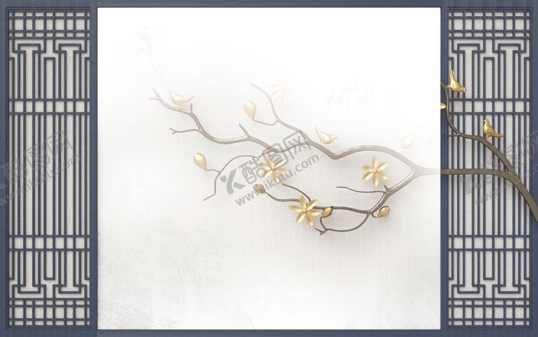 编号：87233209230913435415【酷图网】源文件下载-手绘花鸟