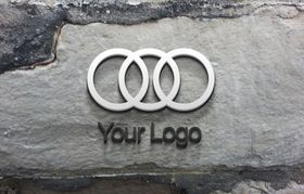 logo样机高档LOGOVIS效果图展示广告