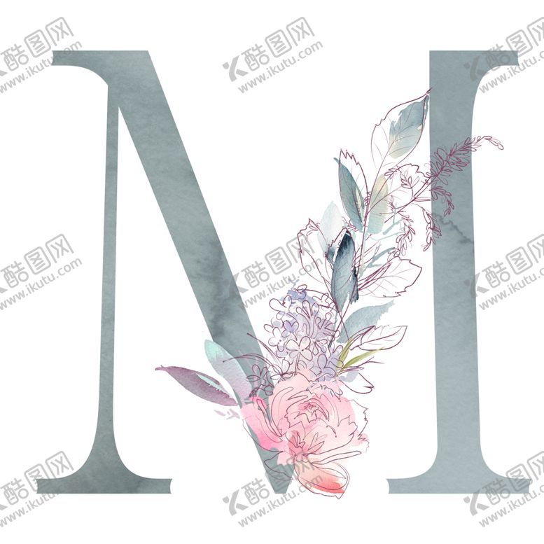 编号：94304007022249504919【酷图网】源文件下载-植物手绘水彩