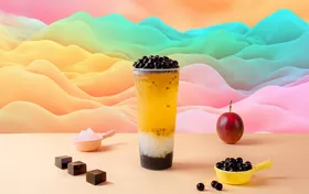奶茶柠檬饮料猕猴桃汁水果酸