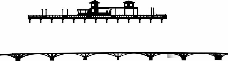 编号：98160512122317549126【酷图网】源文件下载-桥剪影