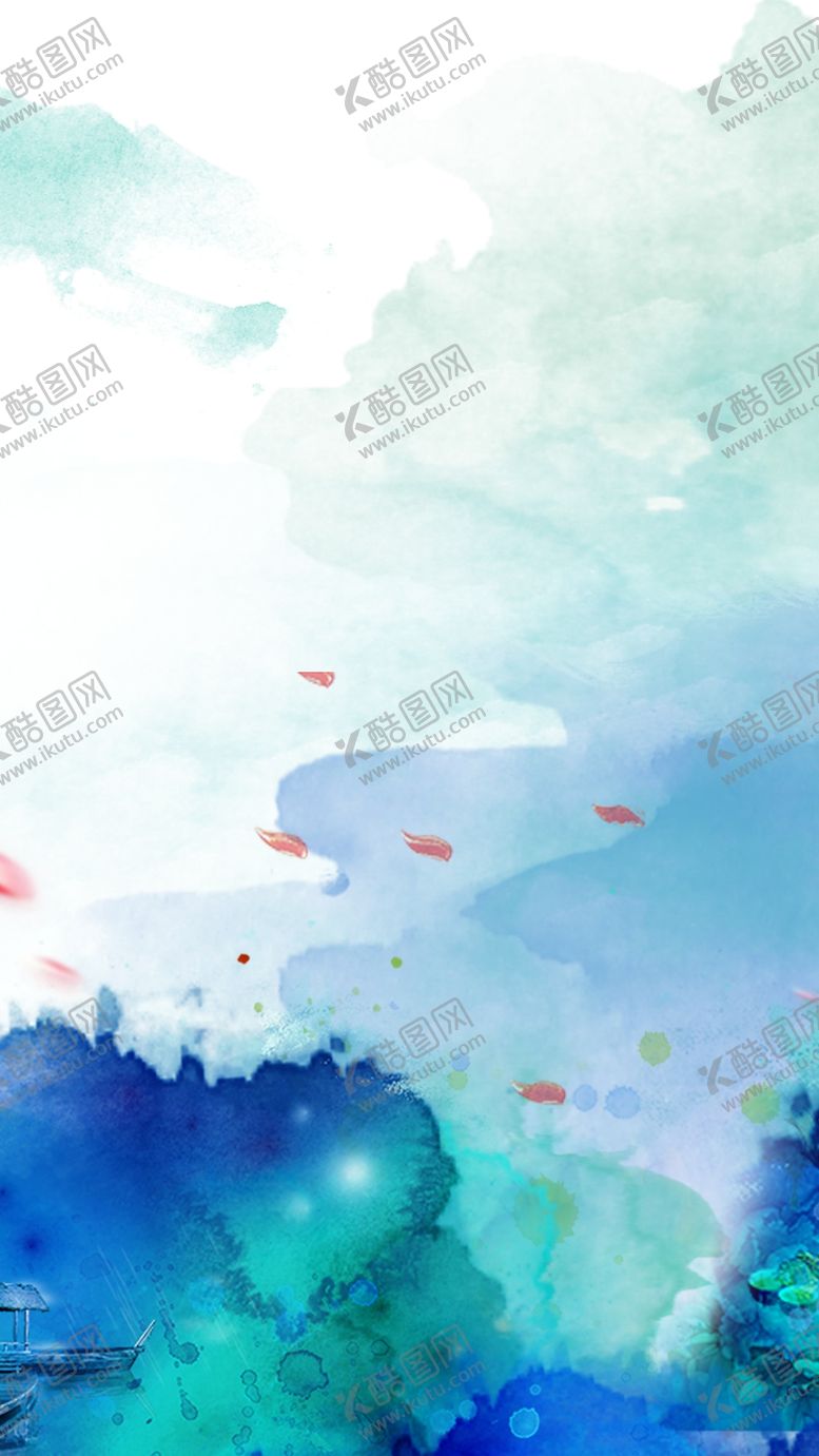 编号：13953506260516226594【酷图网】源文件下载-水彩水墨背景