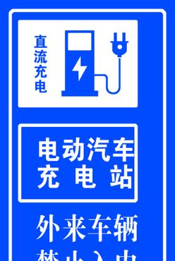 安全充电点直流充电桩广告设计广告招贴海报