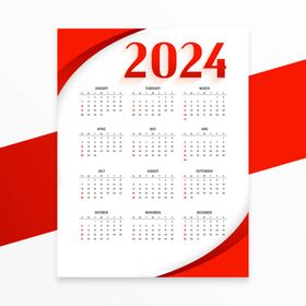 2024年日历