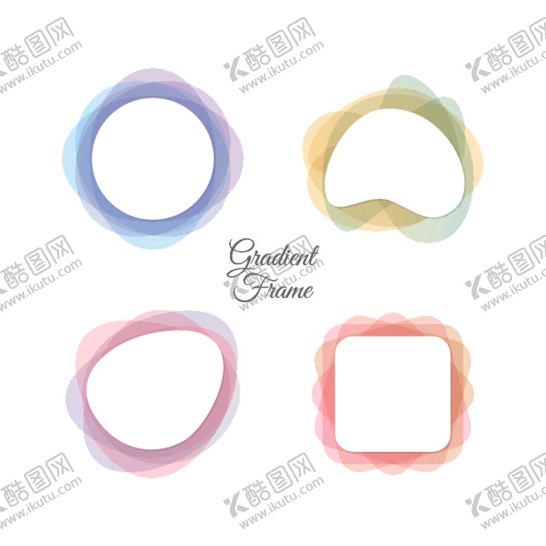 编号：85091610310140124008【酷图网】源文件下载-水彩边框