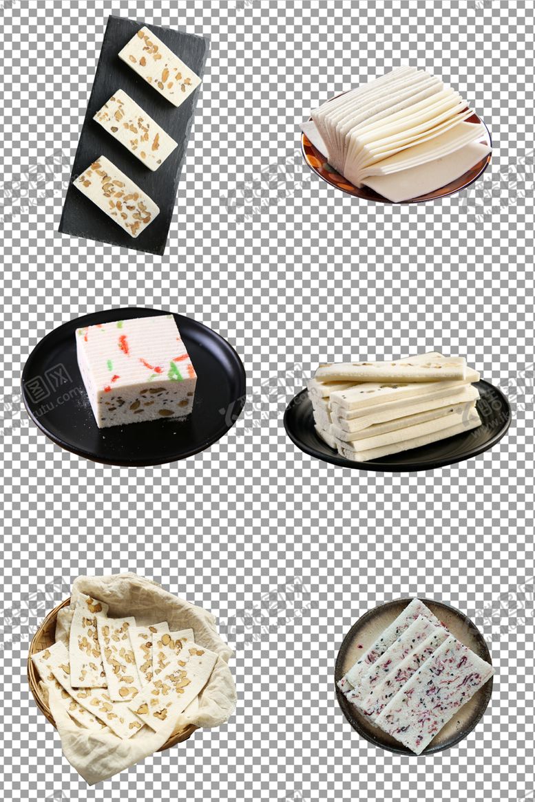 编号：72717909190638021399【酷图网】源文件下载-手工云片糕