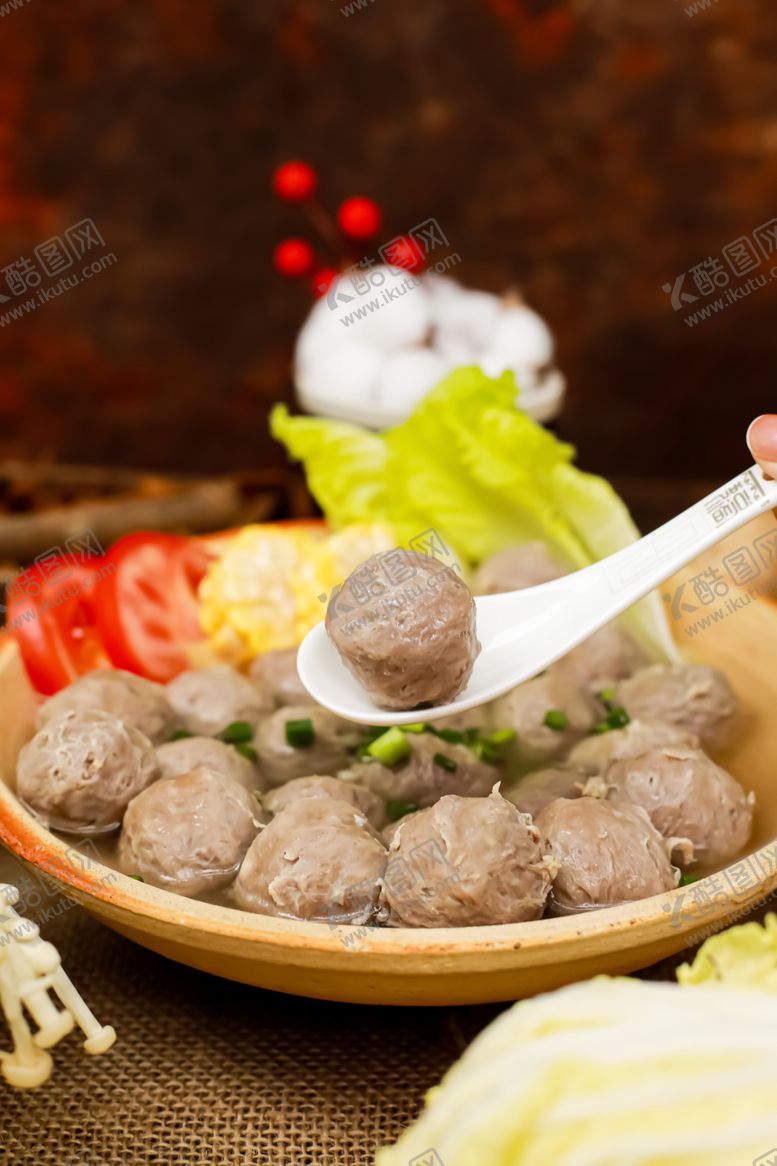 编号：30508302131212368144【酷图网】源文件下载-牛肉丸摄影