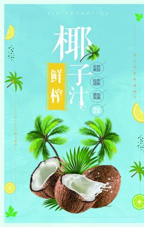 鲜榨椰子汁