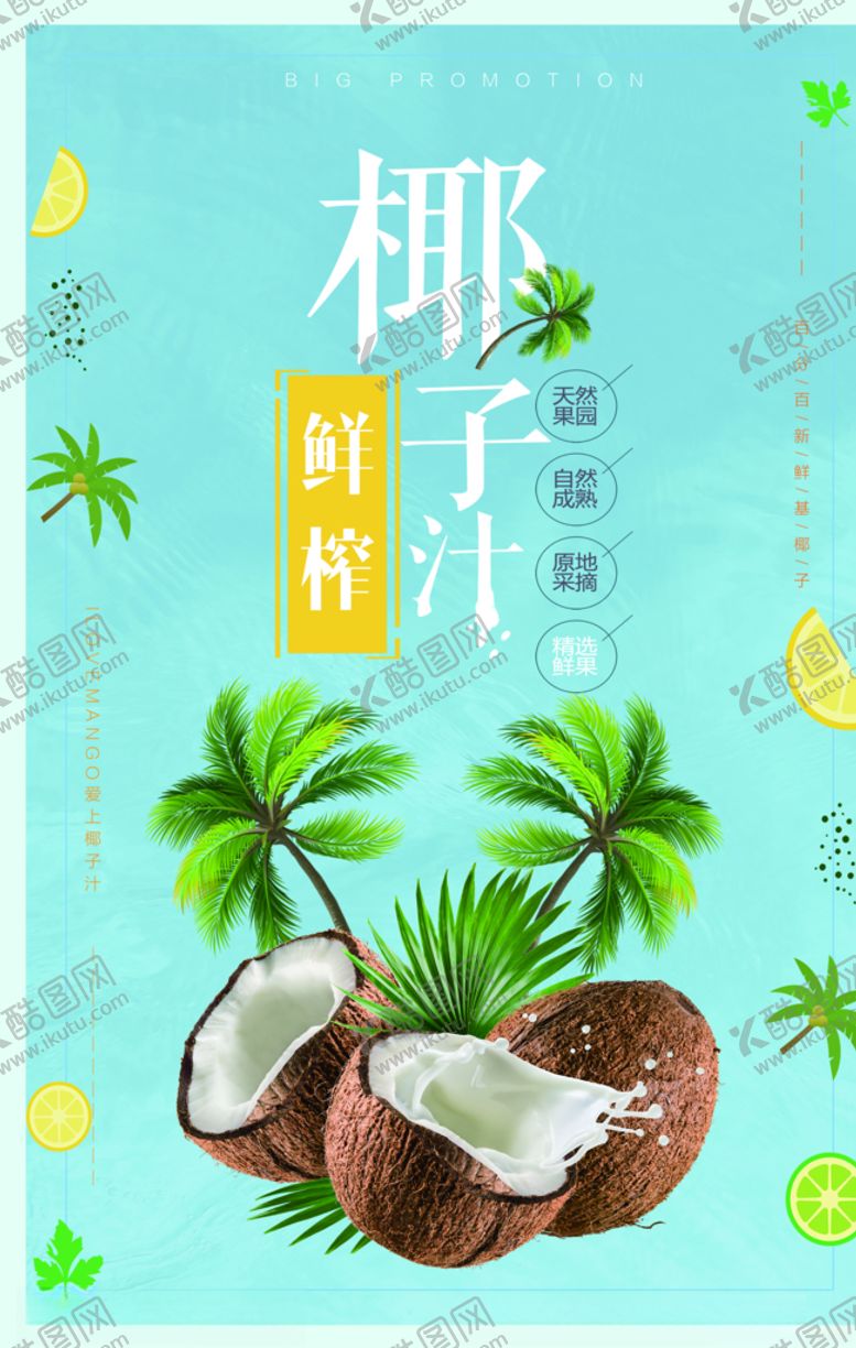 编号：14669010240714456504【酷图网】源文件下载-鲜榨椰子汁