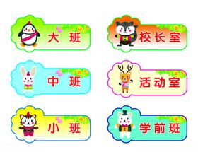 幼儿园门牌