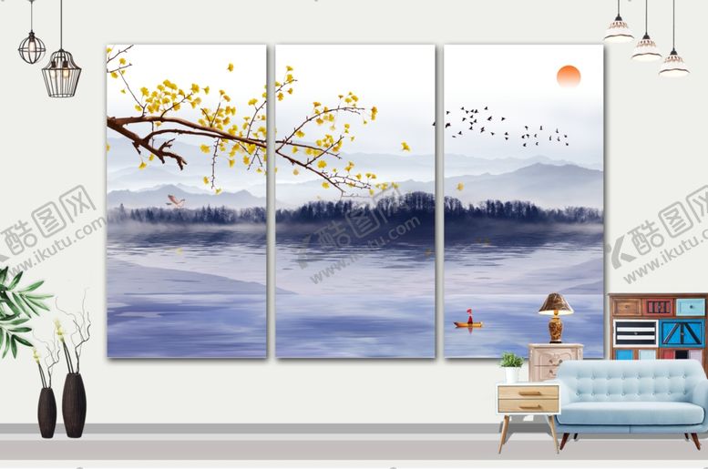 编号：15946209251016577655【酷图网】源文件下载-山水画