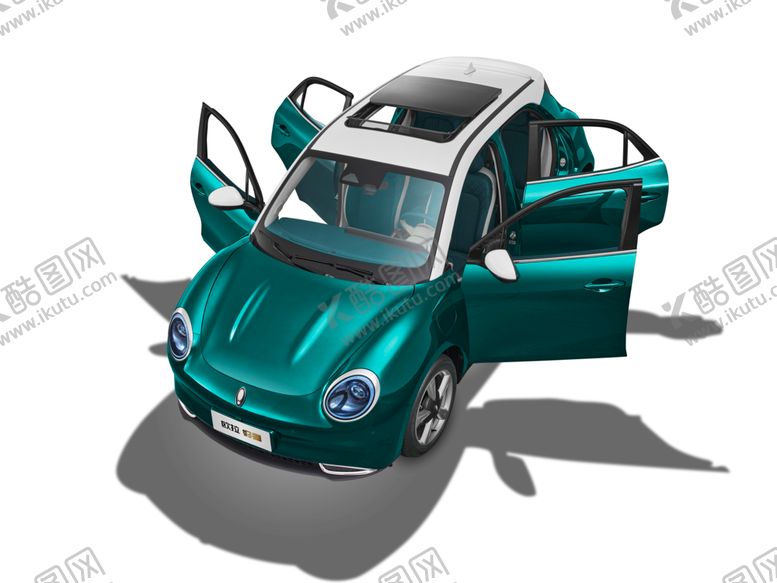 编号：23022910300043228935【酷图网】源文件下载-汽车车门打开图