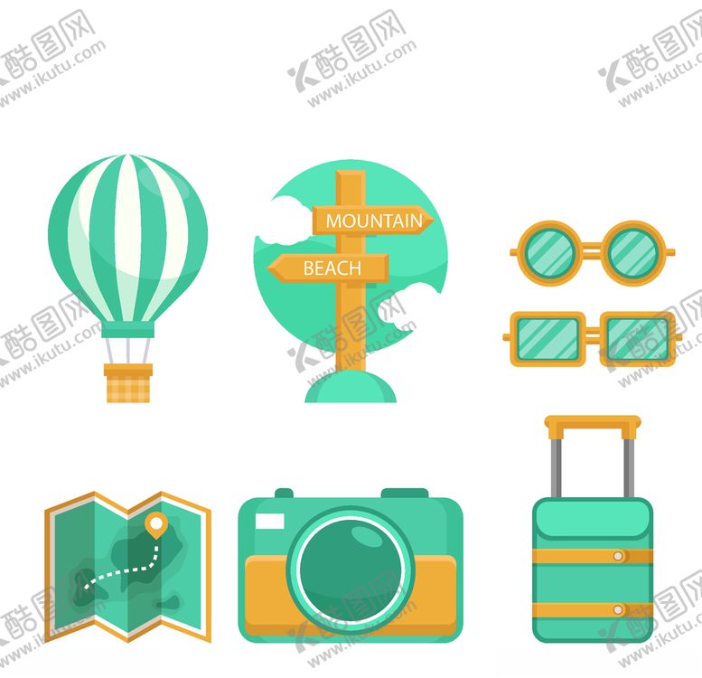 编号：21651207061413528476【酷图网】源文件下载-旅行元素