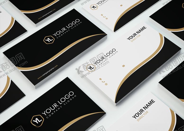 编号：87506109291041075878【酷图网】源文件下载-矢量名片模板