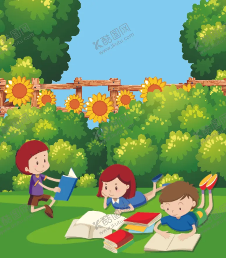 编号：37170607040847138256【酷图网】源文件下载-卡通学生插画