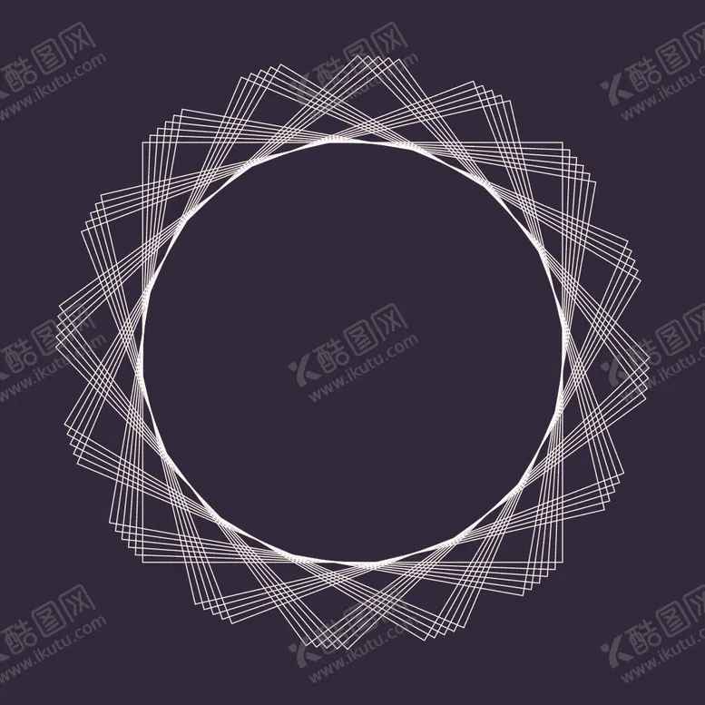 编号：86440910041243002284【酷图网】源文件下载-几何装饰花纹