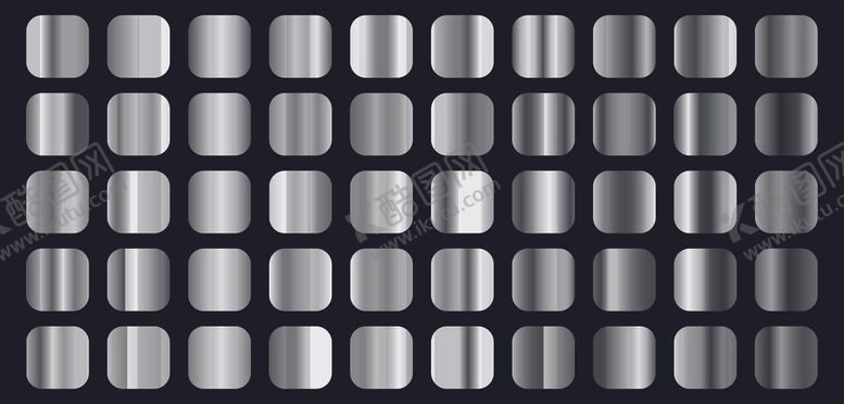 编号：84280404302059482974【酷图网】源文件下载-银色渐变背景