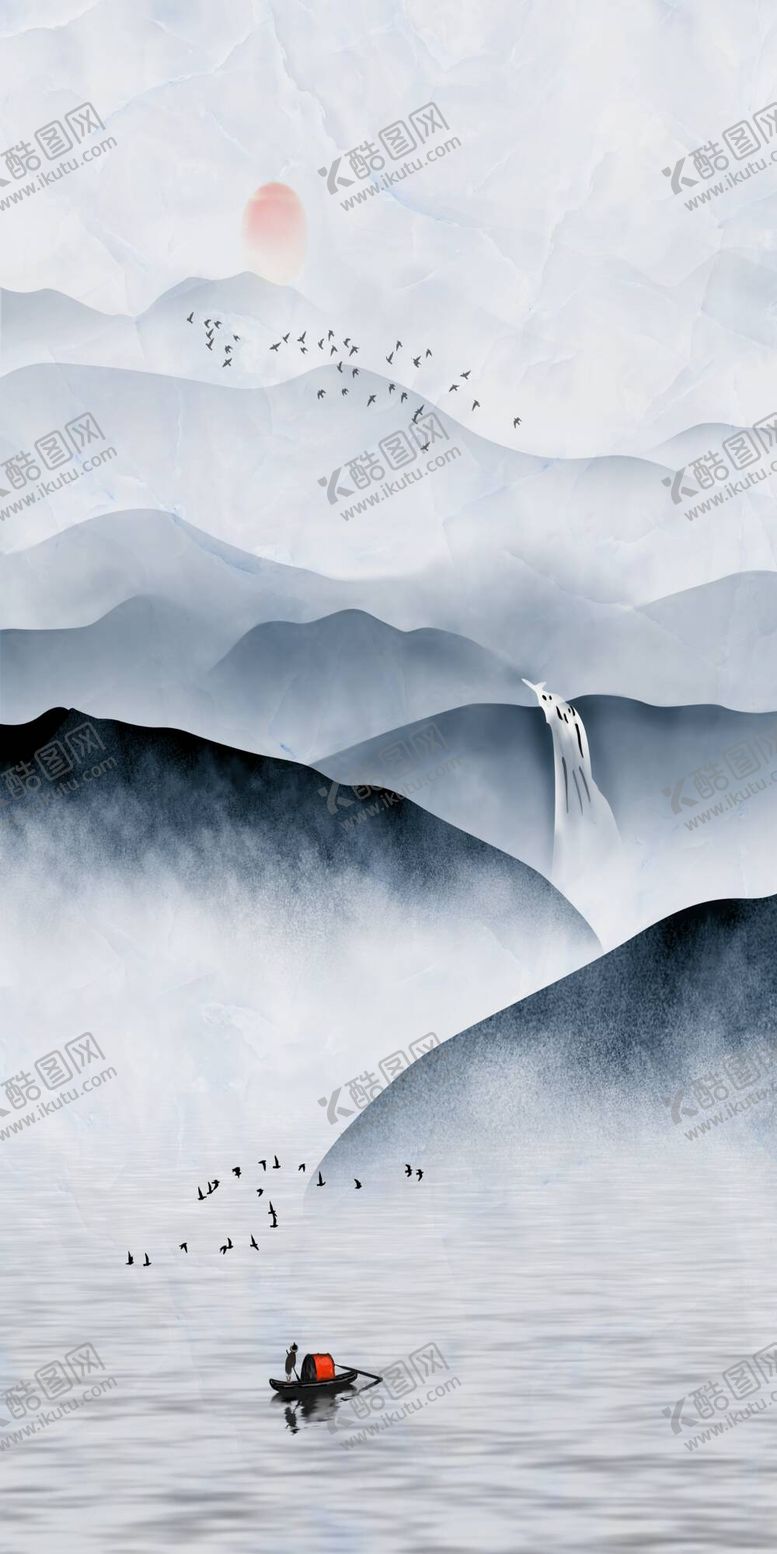 编号：65378009171323096950【酷图网】源文件下载-新中式山水 