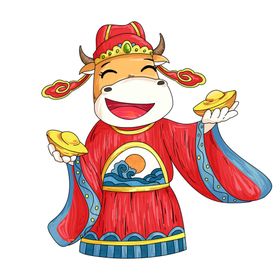 牛卡通形象(152)