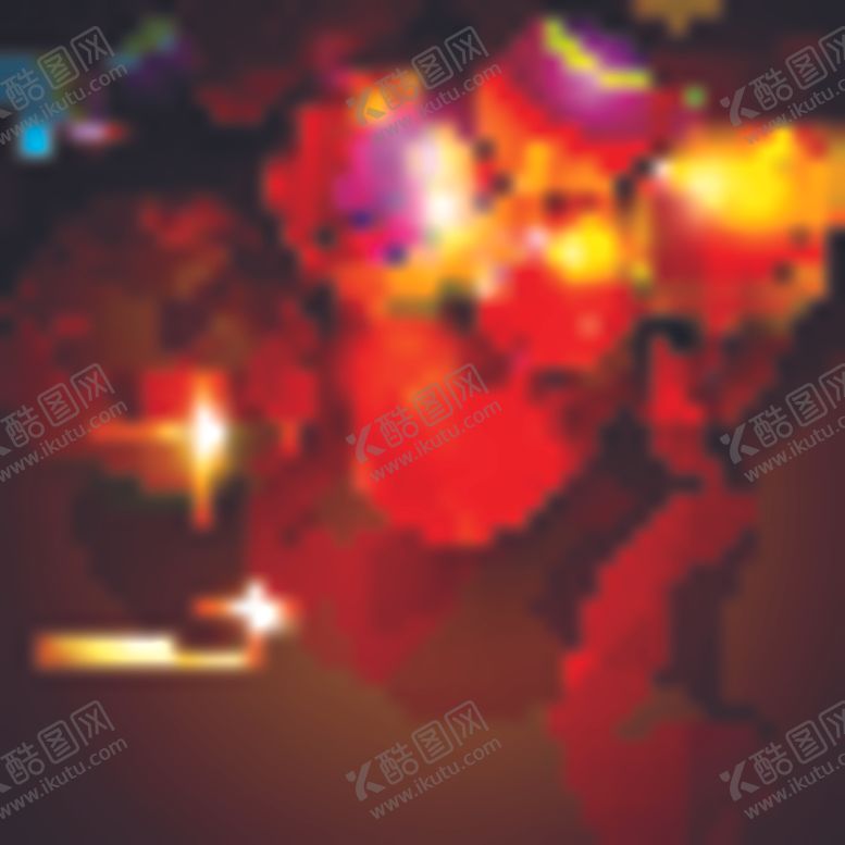 编号：17172310230719369986【酷图网】源文件下载-3d动感几何体梦幻背景