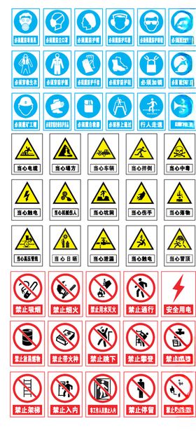 工地标志安全标志