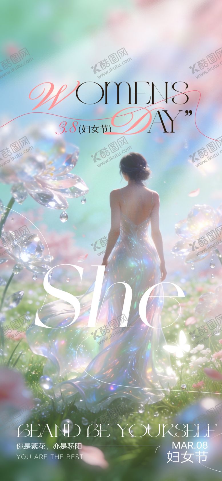 编号：43467104010502517718【酷图网】源文件下载-妇女节