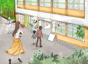社区医院展板