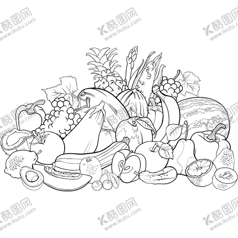 编号：60514307071833135655【酷图网】源文件下载-水果