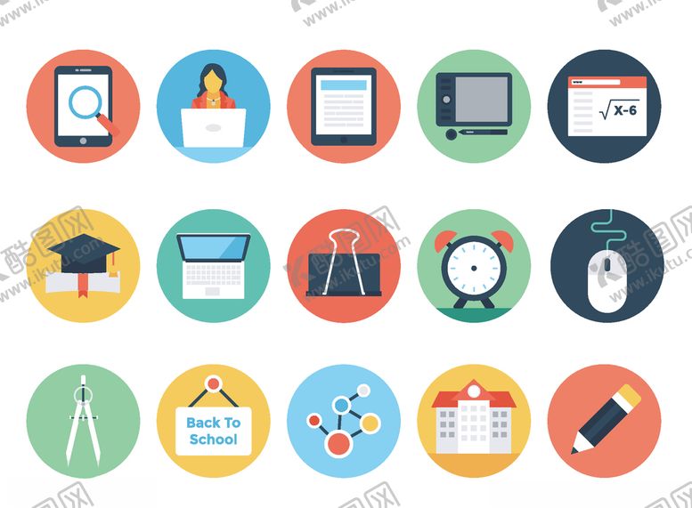 编号：31172809211312439115【酷图网】源文件下载-商务办公图标