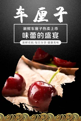 车厘子海报