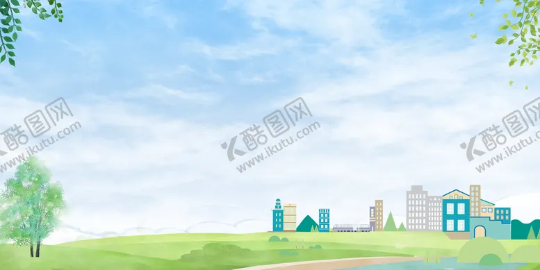 编号：62057110011511359763【酷图网】源文件下载-绿色展板