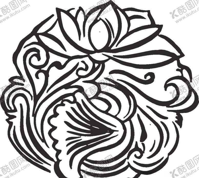 编号：45497506290701437467【酷图网】源文件下载-镂空花图案