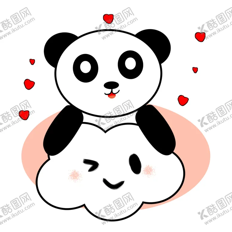 编号：66143504231601278156【酷图网】源文件下载-卡通熊猫