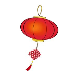 喜庆灯笼原创作品中国红新年