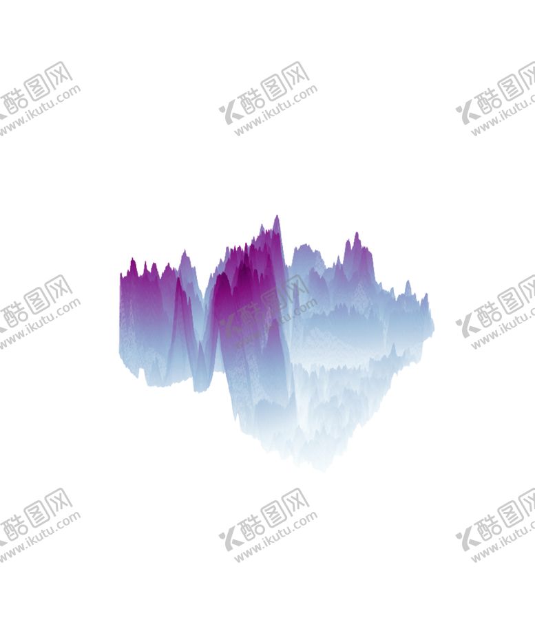 编号：18319806261727294883【酷图网】源文件下载-抽象山峰
