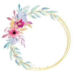 花环边框